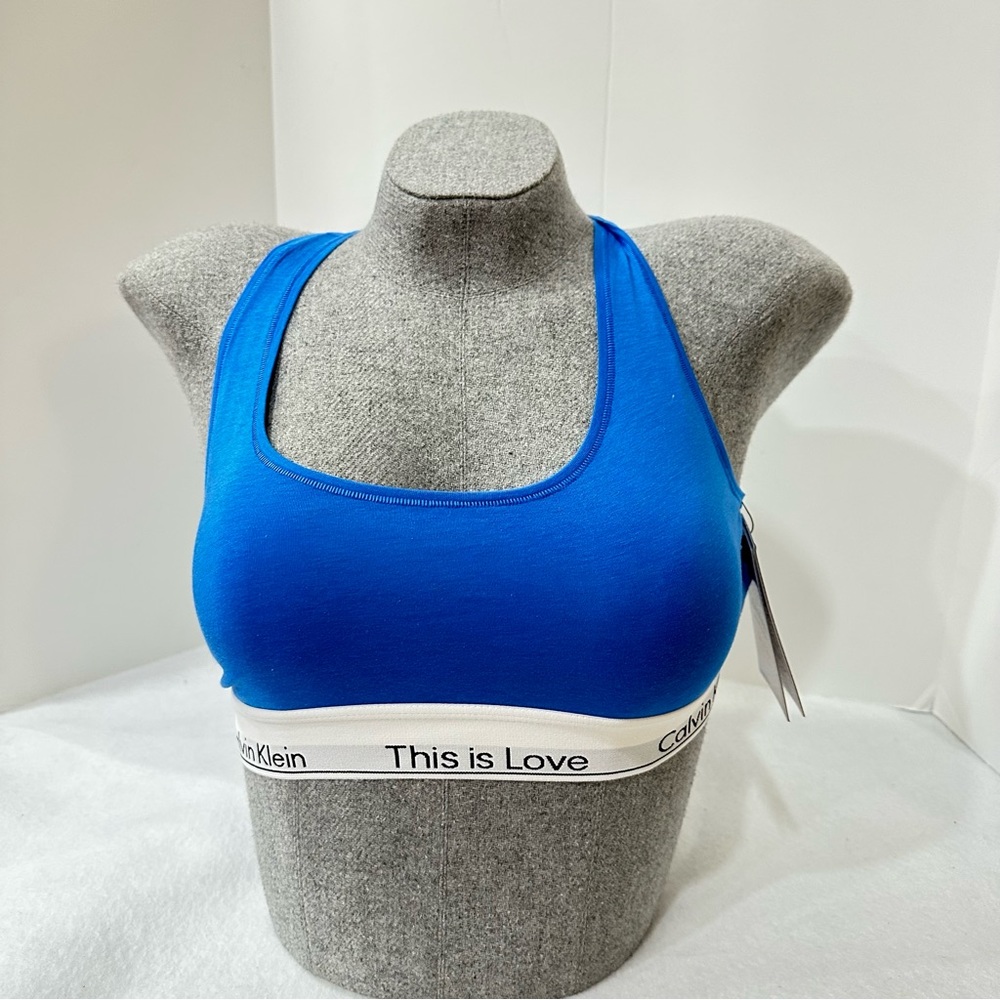 Blue Calvin Klein Bralette